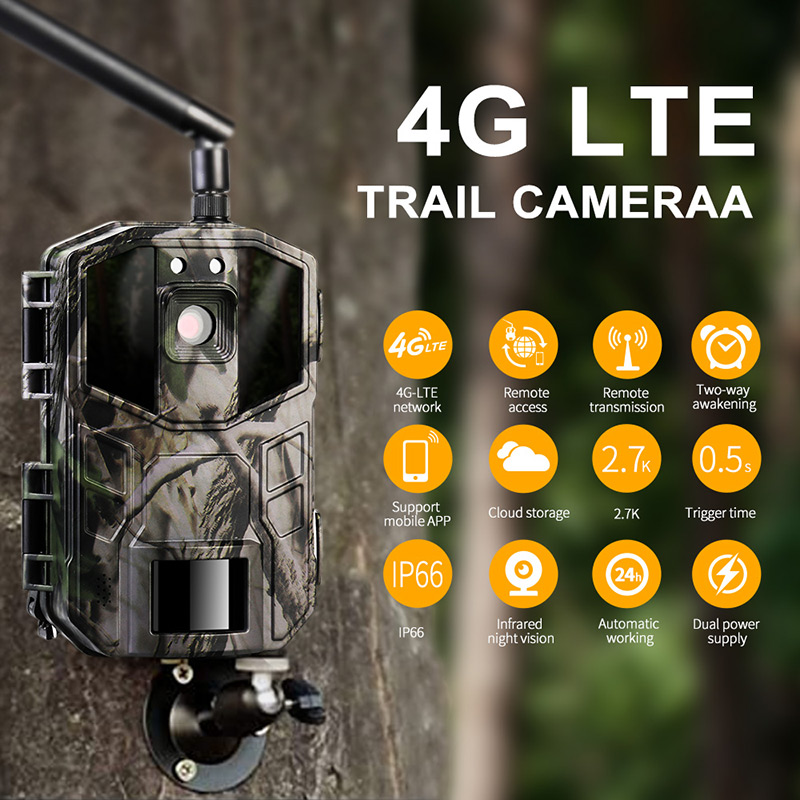 tracking video camera for hunting