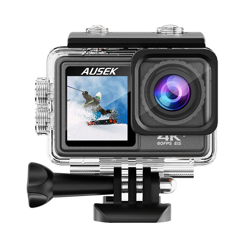 Diving camera 4k wifi with remote control dual screen AT-S81TR