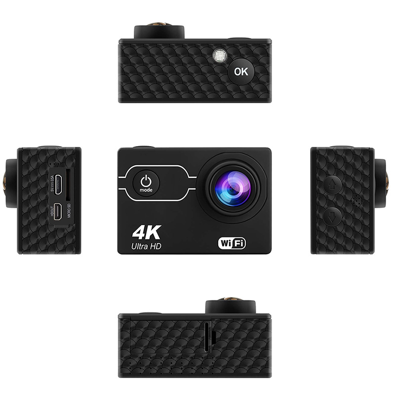 Sports Camera HD 4K HDMI waterproof Wifi at-q306r | Ausek