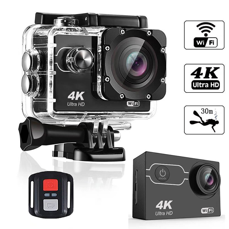 Sports Camera HD 4K HDMI waterproof Wifi at-q306r | Ausek