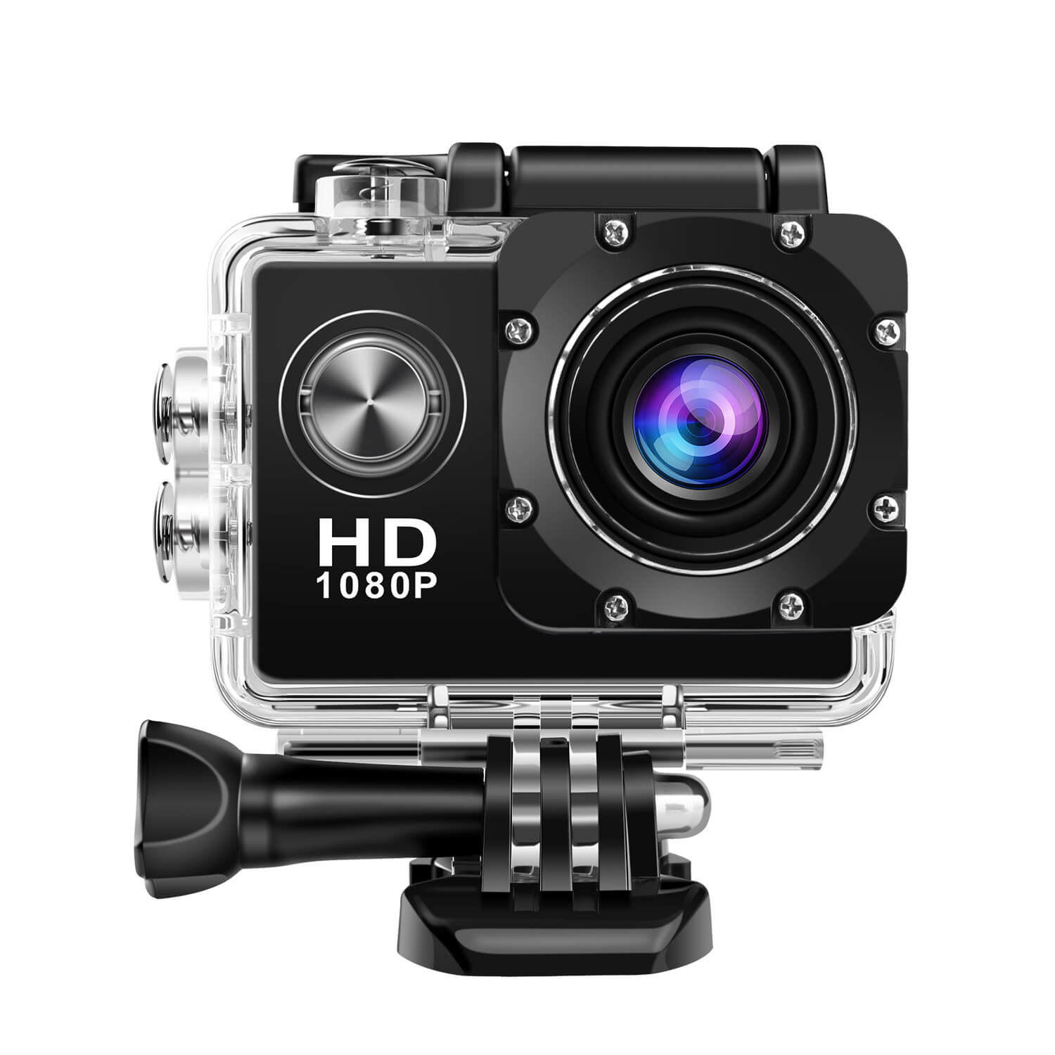 Action camera 1080p 120 degree wide angle lens AT-J102