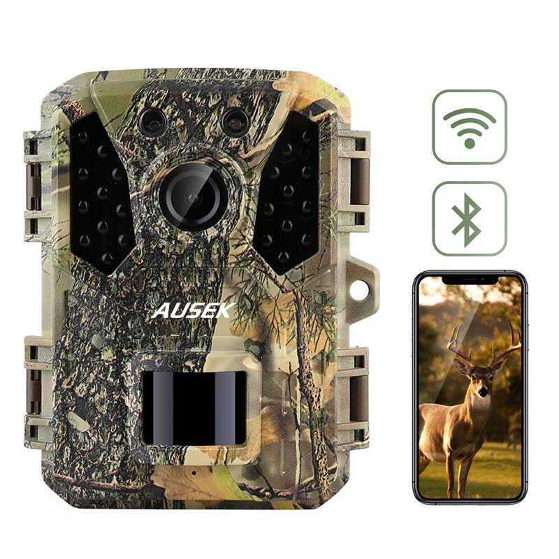 Wifi wildlife camera supplier 2k IP 65 waterproof 0.25s Trigger Speed dl-25w