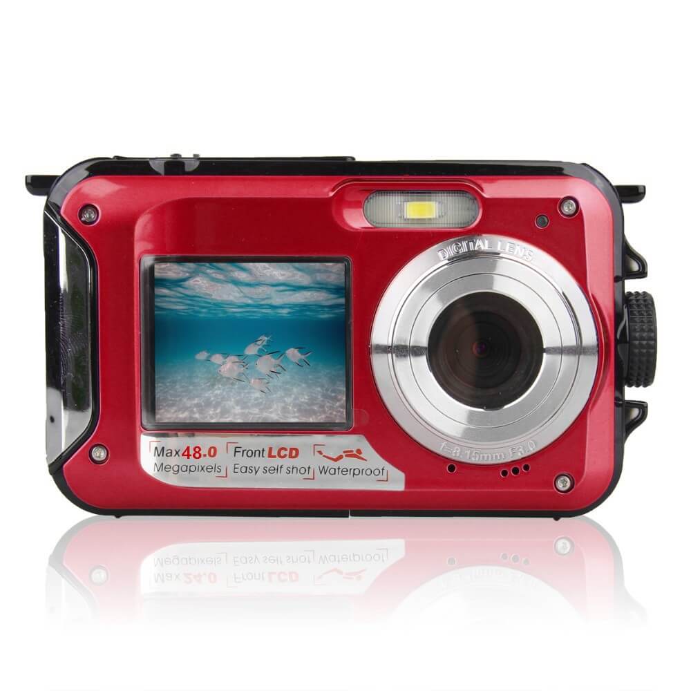 Digital camera waterproof 16x AVI | Ausek AC-HD368