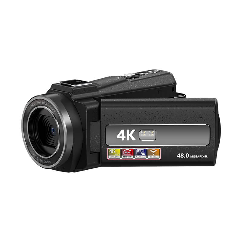 HD Video Camera with 4K 60FPS Resolution and External Microphone Support| Ausek factory AC-254KM