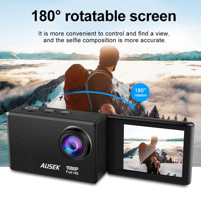 Wifi 1080p waterproof mini camera AT-G606 |  Ausek camera OEM factory