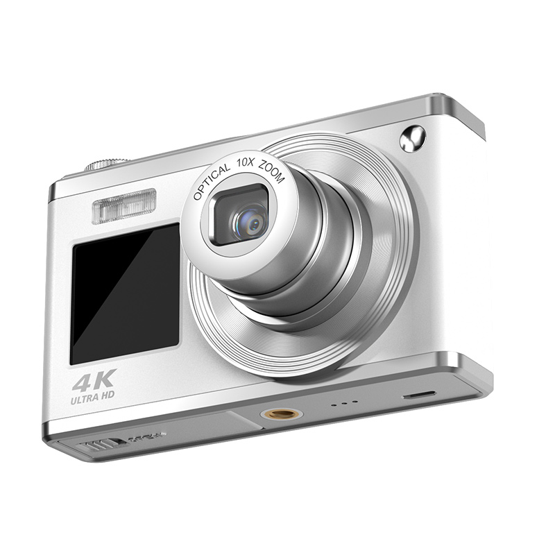 AC-C23 Digital Camera with 10x Optical Zoom and 4K Video