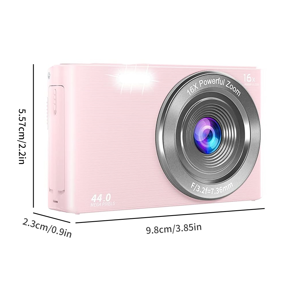 AC-X3 Digital Camera Capture Stunning Photos and Videos with 16X Zoom and 4K Resolution