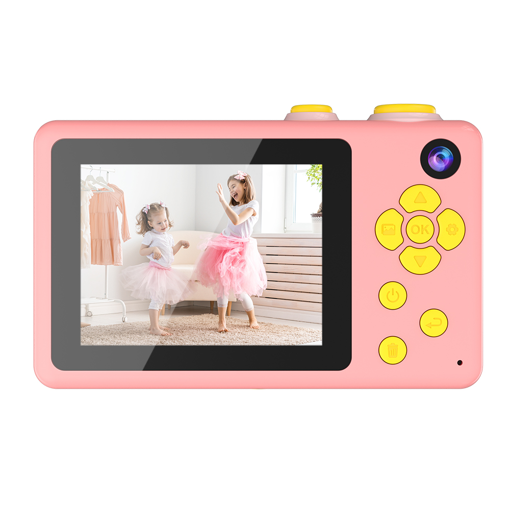 Unleash Your Child's Creativity with the AD-G24B Kids Camera: Waterproof, Wide Angle Lens, and Fun Features for Endless Adventures!