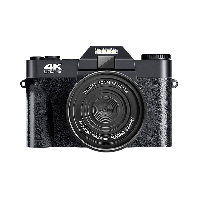 AC-R10A Digital Camera with 4K 60FPS and External Mic Support