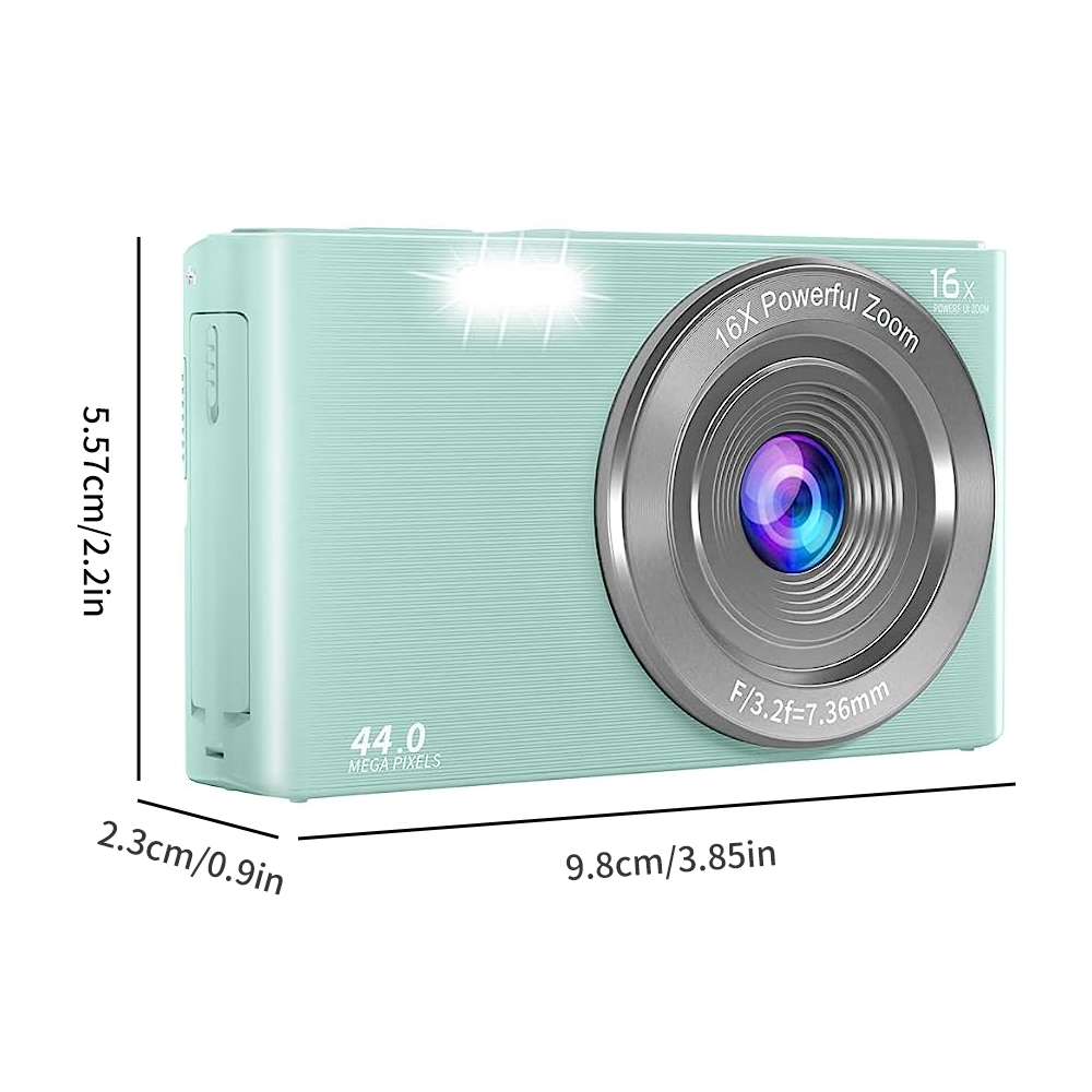 AC-X3 Digital Camera Capture Stunning Photos and Videos with 16X Zoom and 4K Resolution