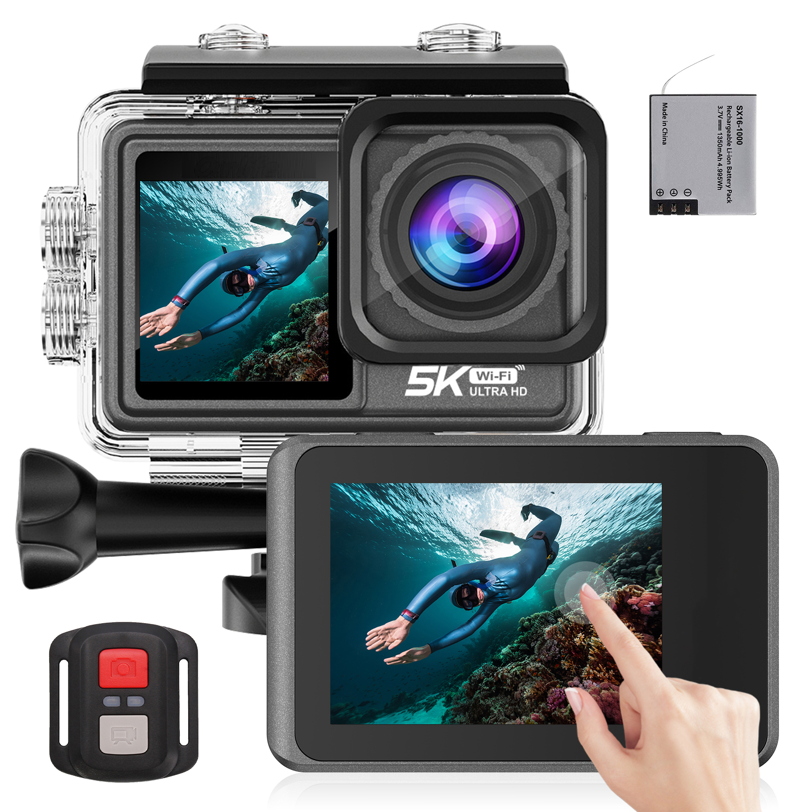 AT-S81TR Outdoor 5K/30PFS Sport Action Camera