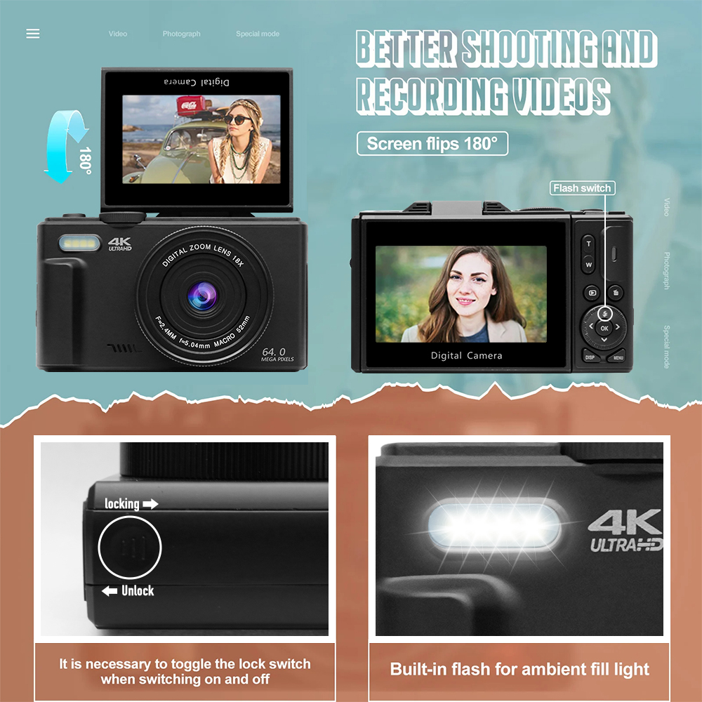 Capture the World in Stunning Detail with the AC-WD08 Digital Camera