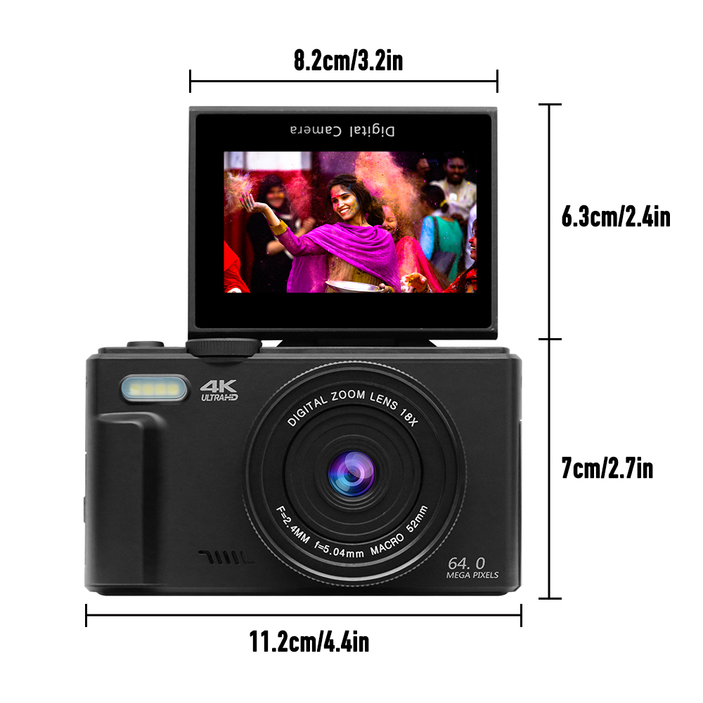 Capture the World in Stunning Detail with the AC-WD08 Digital Camera