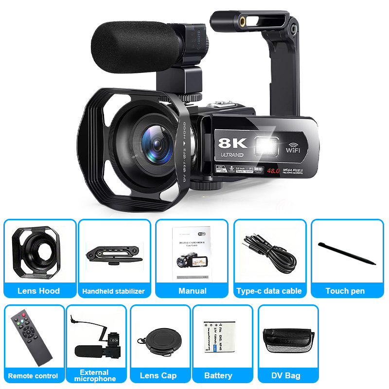 Handheld DV AC-258KM 8K Digital Camera