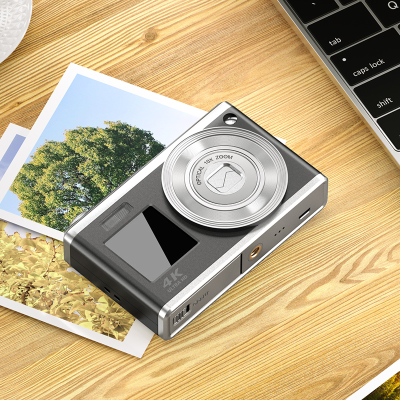 AC-C23 Digital Camera with 10x Optical Zoom and 4K Video