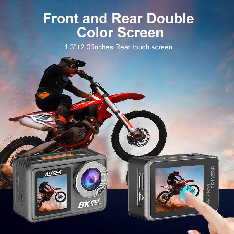 AT-M86TR 8k Action Camera