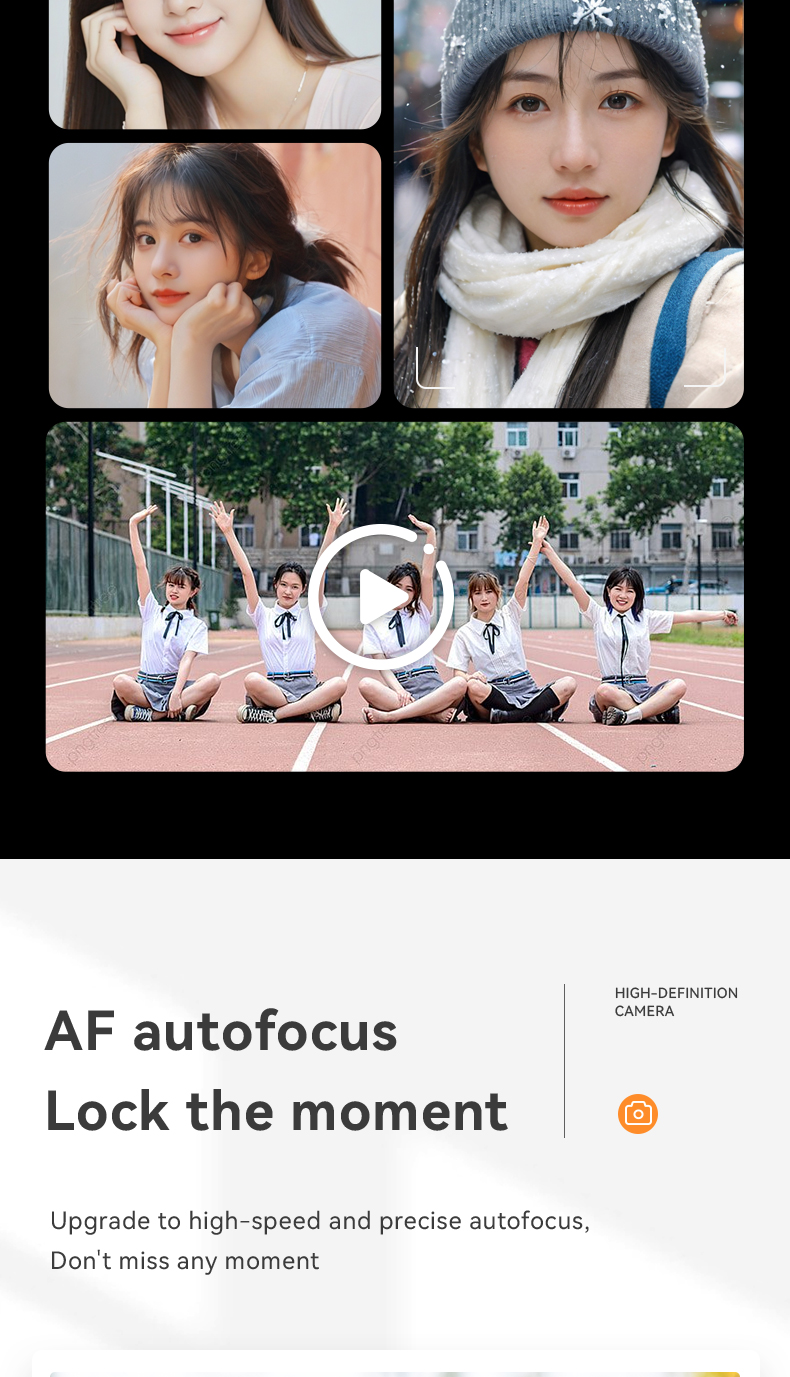 4k digital camera with 50MP AC-M03