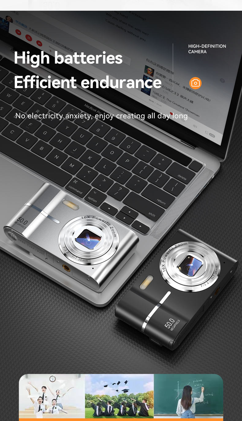 4k digital camera with 50MP AC-M03