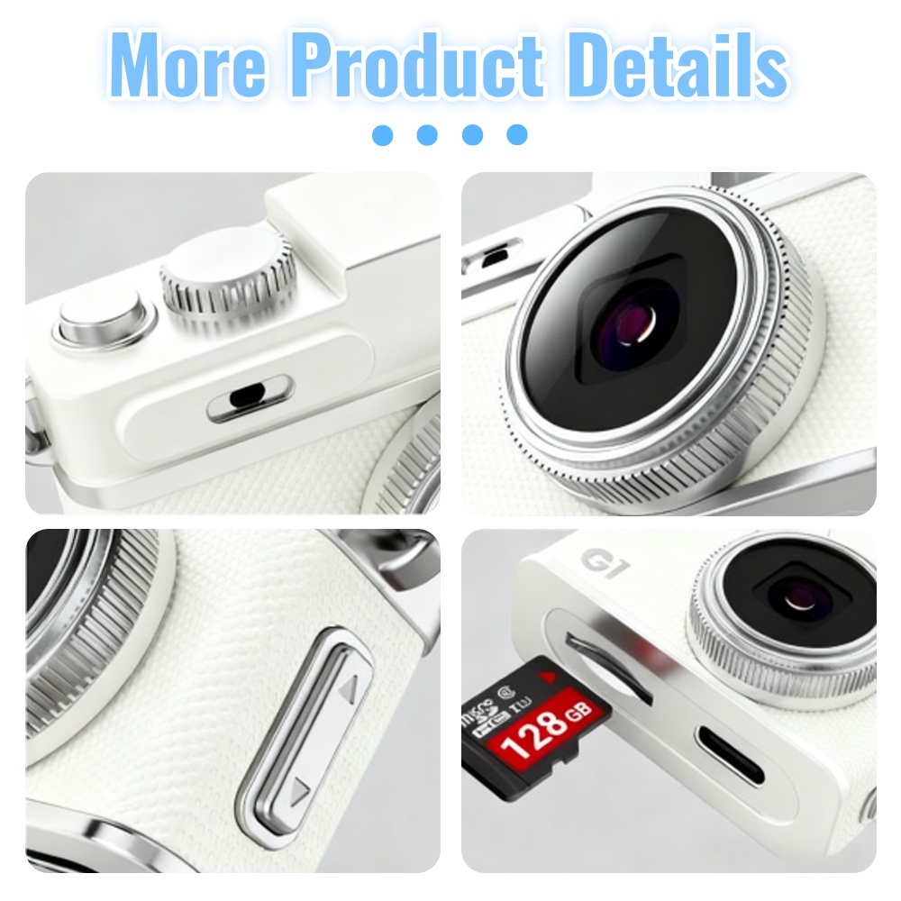 AC-G1 mini camera 0.96 Inch Screen 1080P FHD Keychain Video Recorder Necklace Pendant Retro Digital Camera