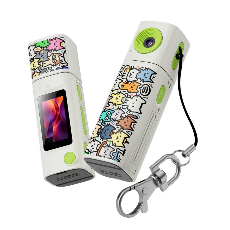 AUSEK AC-G10 2K Mini Camera - Ultra HD Rotatable Lens Youth Series