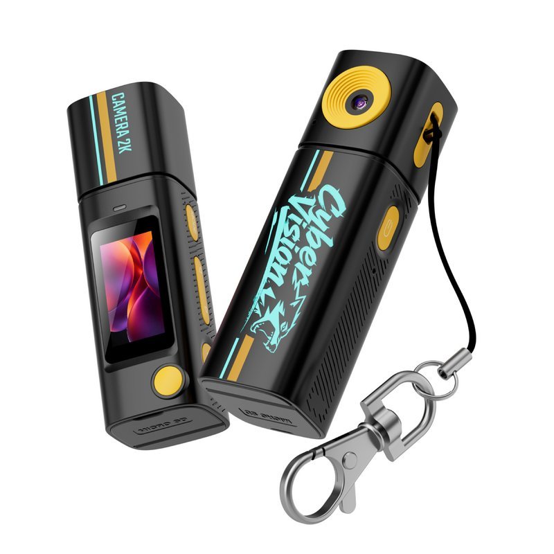 AUSEK AC-G10 2K Mini Camera - Ultra HD Rotatable Lens Youth Series